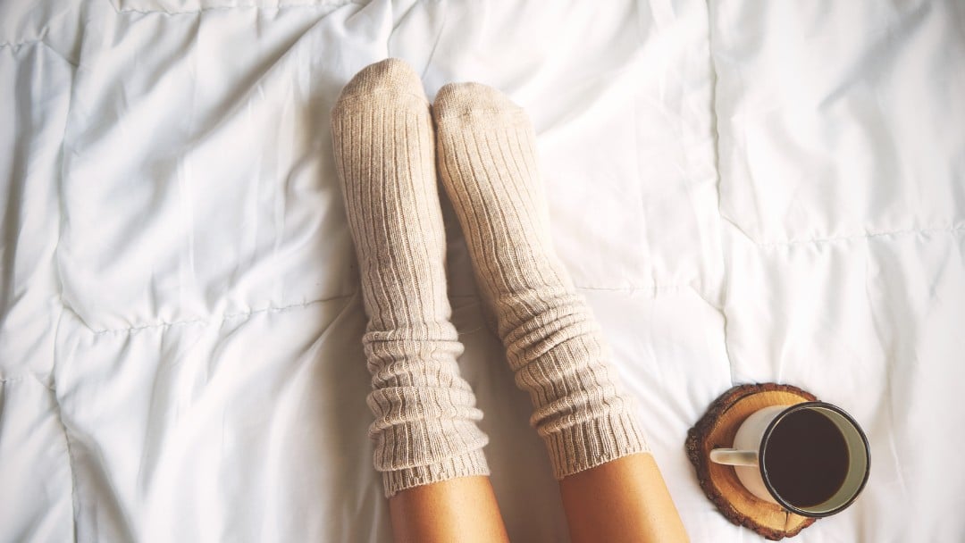 jambes lourdes chaussettes